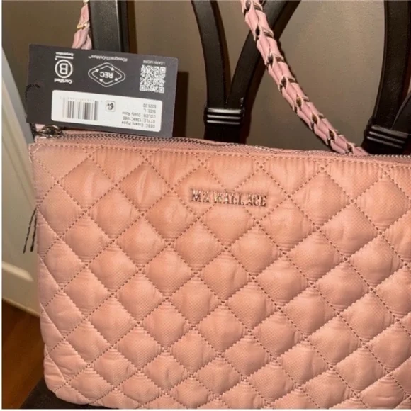 MZ Wallace Pink Quilted Bag - Picture 2 of 8